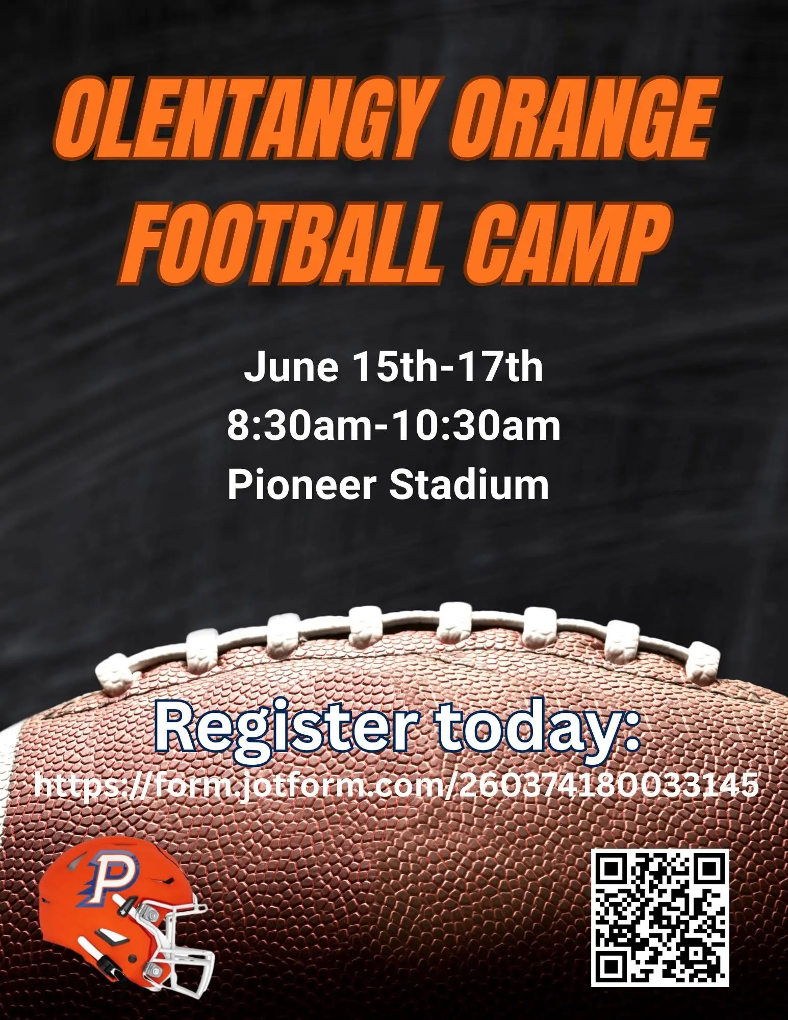 Olentangy Orange Football Camp 2026